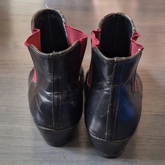 Modern Vice Ringo Black Leather Boots 8.5 - Picture 8 of 13